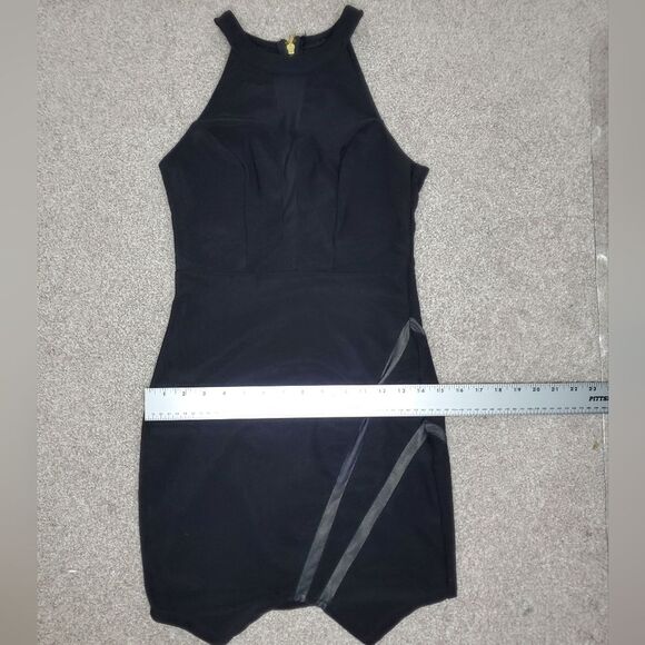 Emerald Sundae Black Grecian Style Dress - Picture 12 of 13